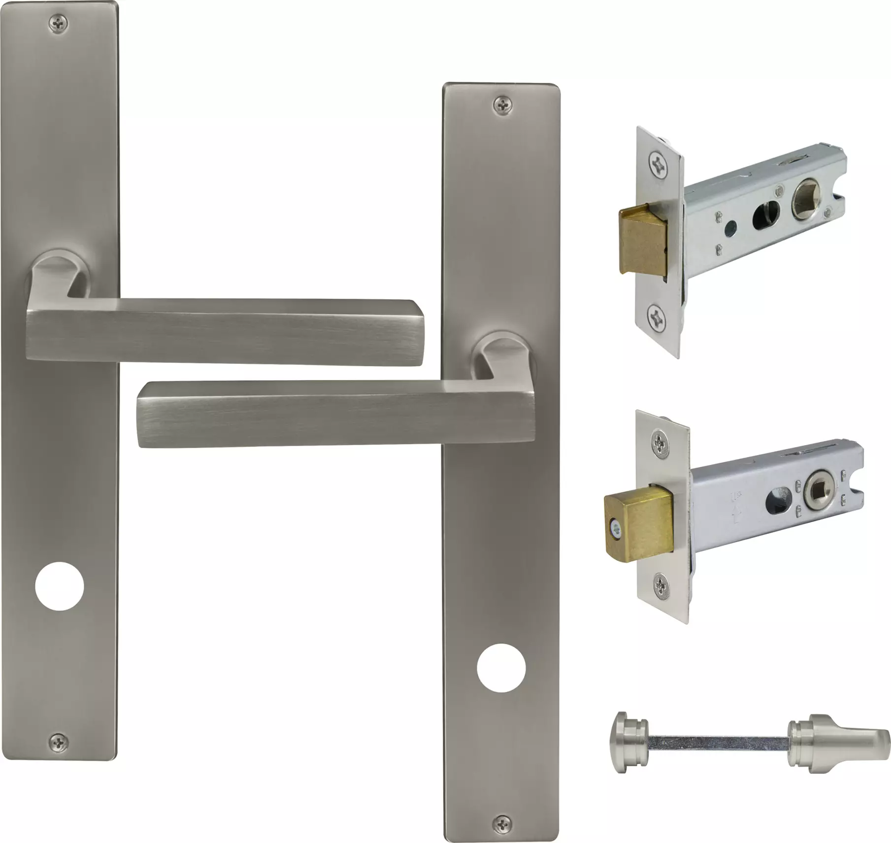 Federal Longplate Square Privacy Set - BN