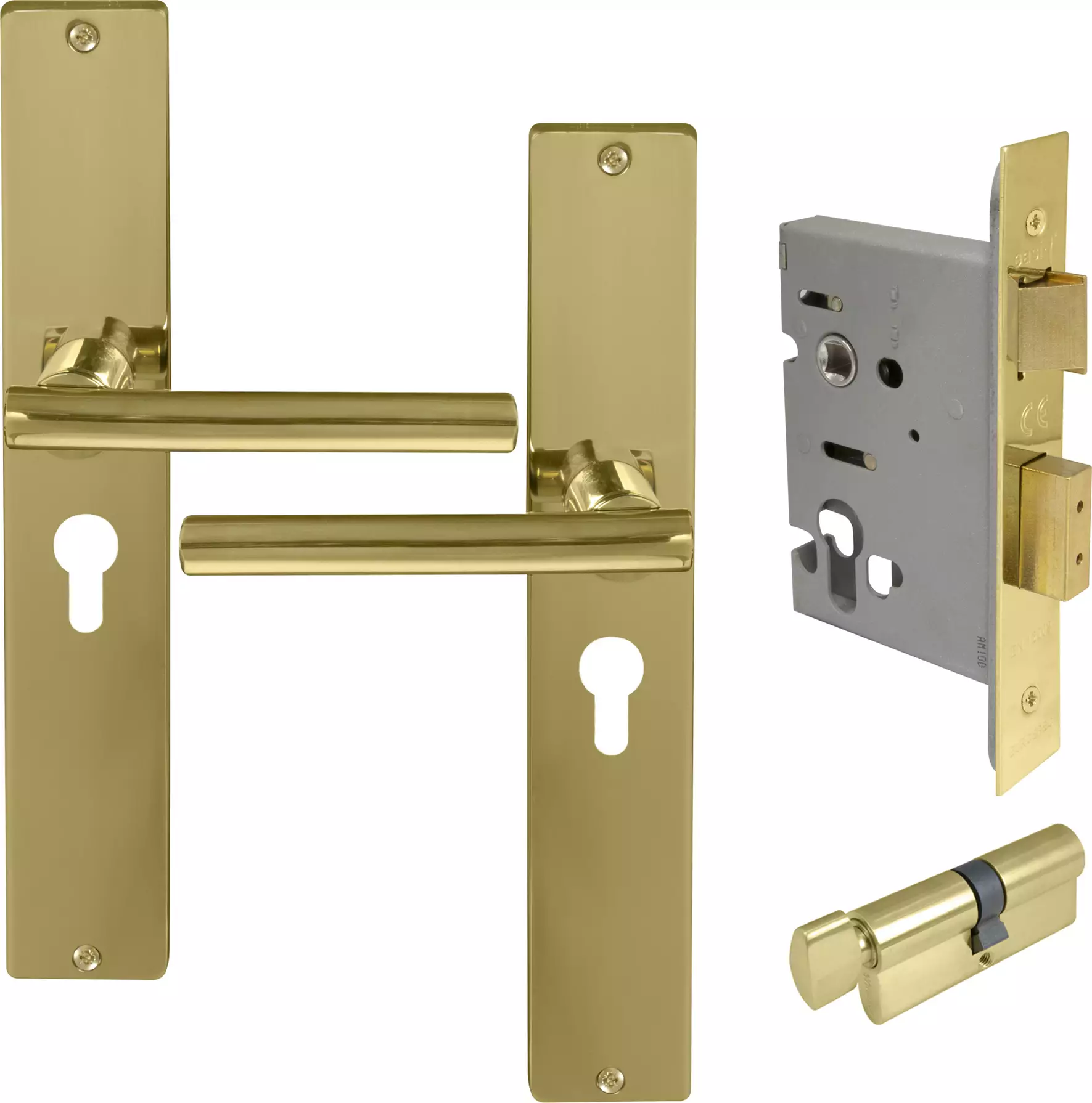 Charleston LP Square Entrance Set - E48 - UB