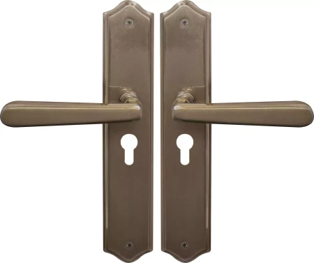 Villa Traditional Longplate E48 Keyhole - AB