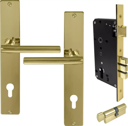 Charleston LP Square Entrance Set - E85 - UB
