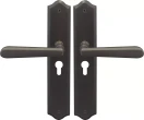 Villa Traditional Longplate E48 Keyhole - DRB