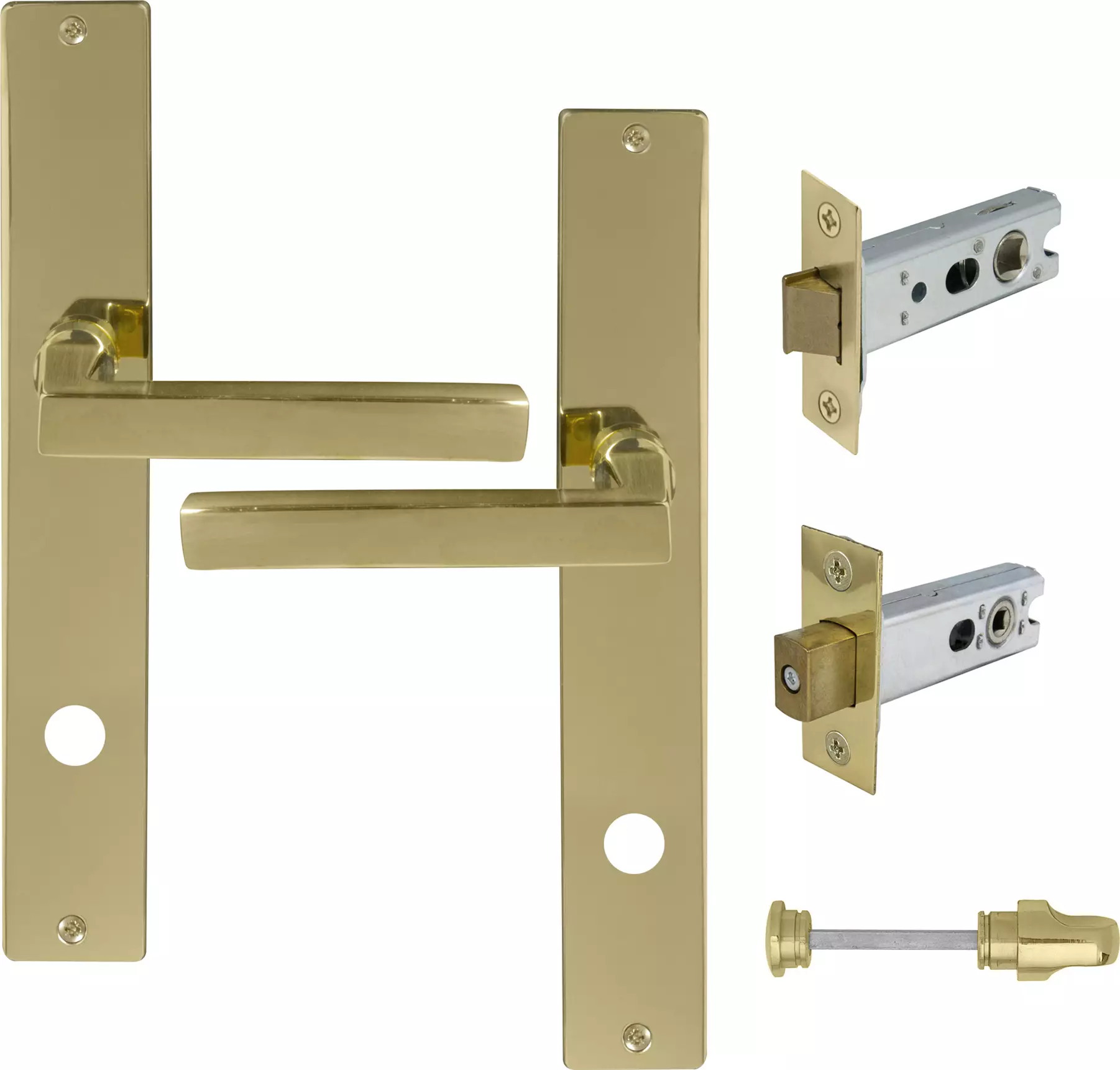 Federal Longplate Square Privacy Set - PB