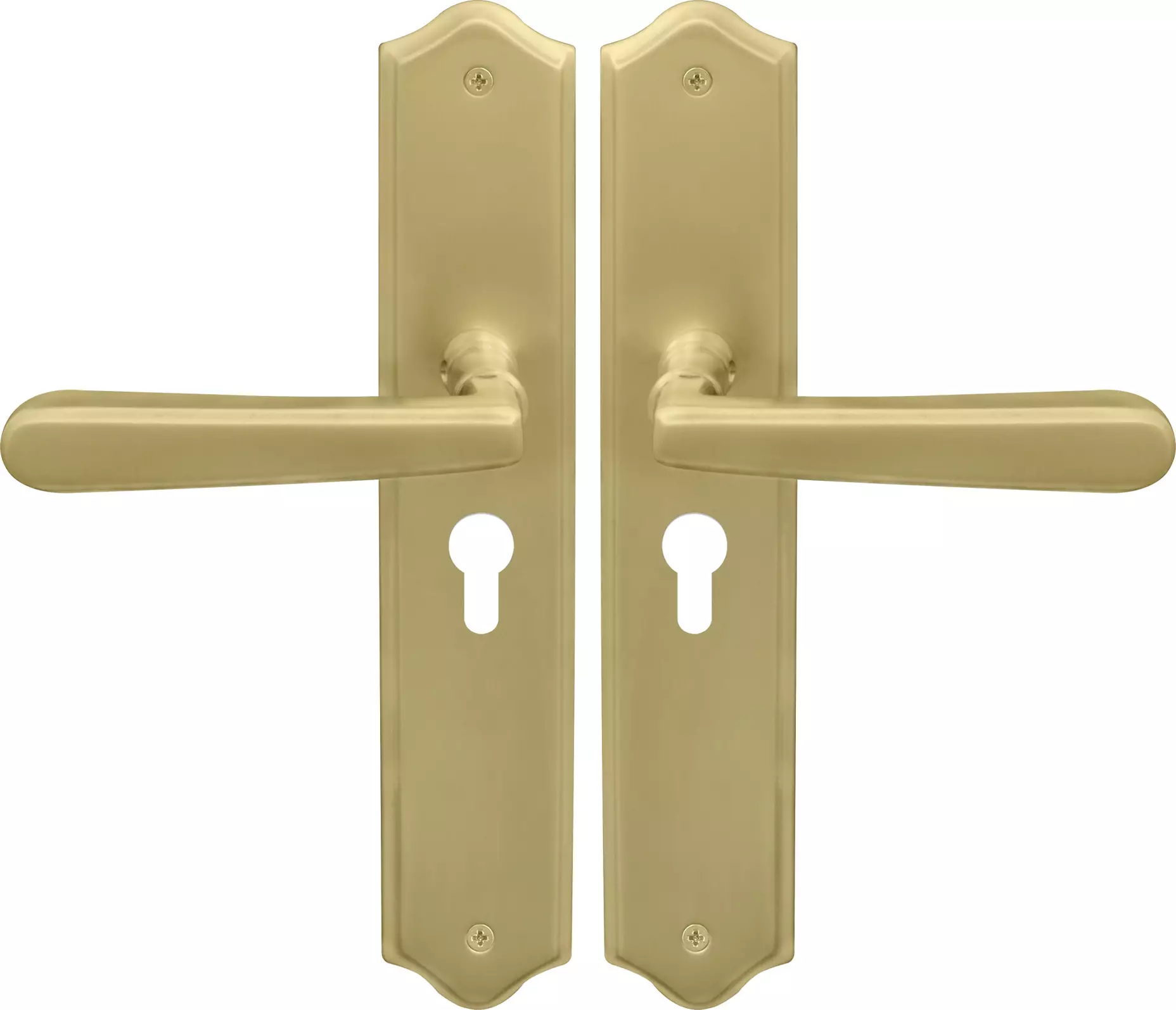 Villa Traditional Longplate E48 Keyhole - MSB