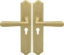 Villa Traditional Longplate E48 Keyhole - MSB