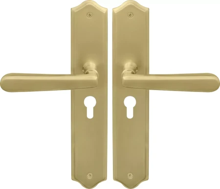 Villa Traditional Longplate E48 Keyhole - MSB