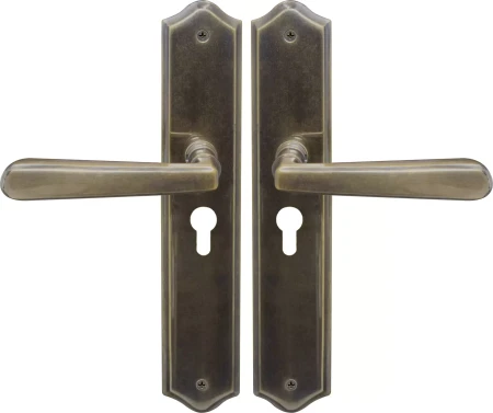 Villa Traditional Longplate E48 Keyhole - ORB