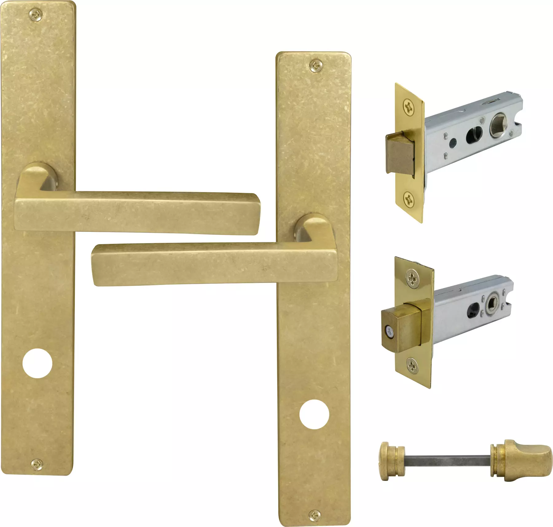 Federal Longplate Square Privacy Set - RLB