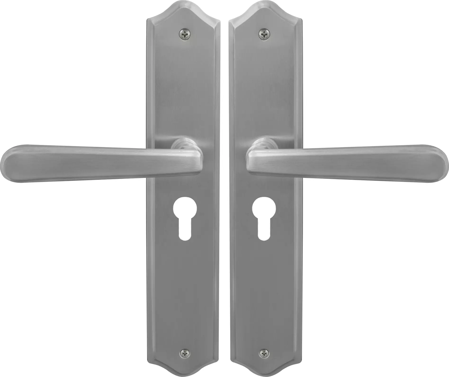 Villa Traditional Longplate E48 Keyhole - PC