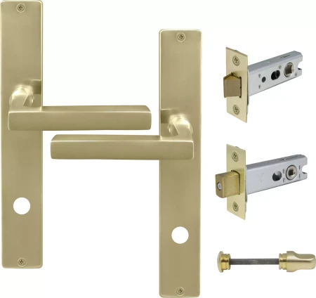 Federal Longplate Square Privacy Set - USB