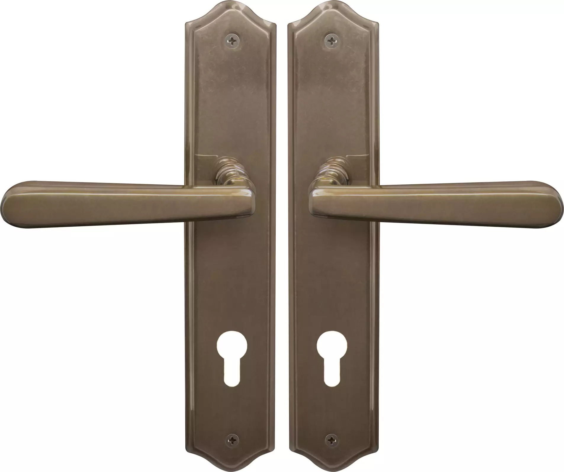 Villa Traditional Longplate E85 Keyhole - AB