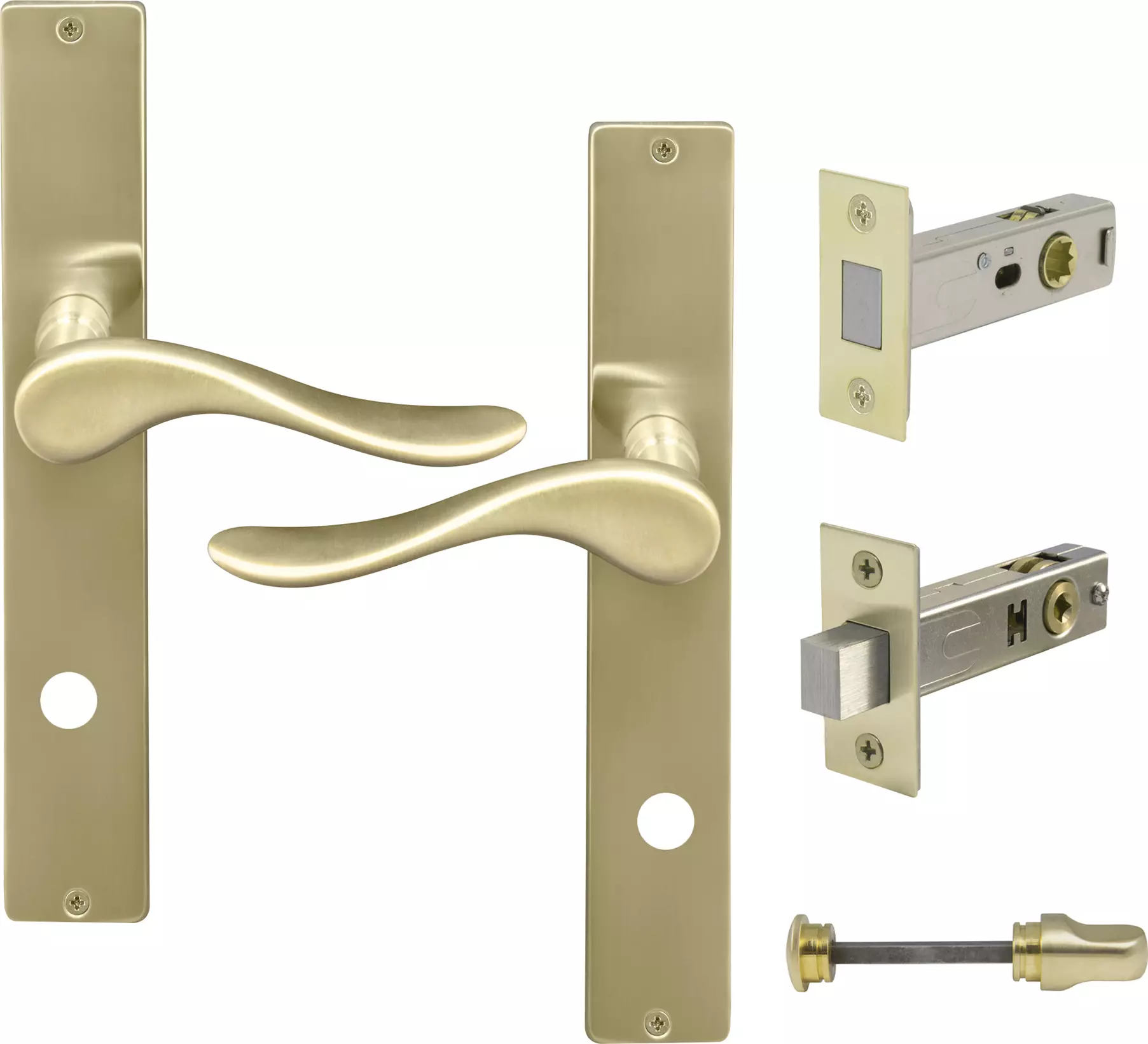 Haven Longplate Square Privacy Set - Magn. Latch - USB