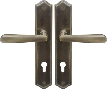 Villa Traditional Longplate E85 Keyhole - ORB