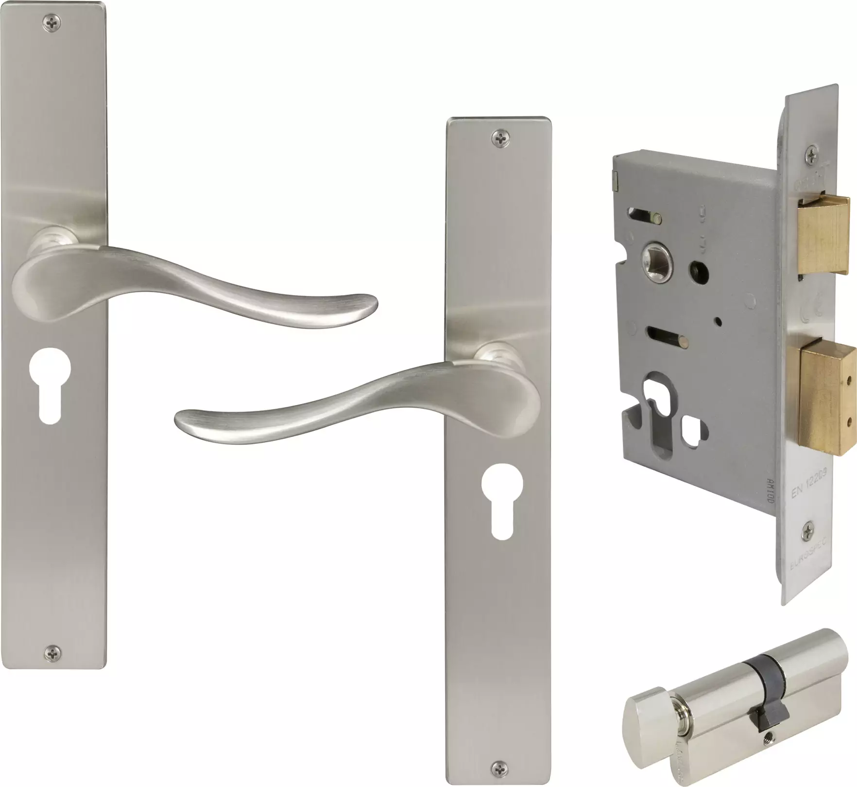 Haven LP Square Entrance Set - E48 - BN