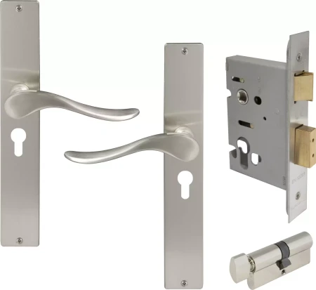 Haven LP Square Entrance Set - E48 - BN