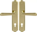 Villa Traditional Longplate E85 Keyhole - PB