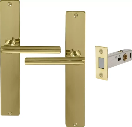 Charleston Longplate Square Passage Set - Magn. Latch - UB
