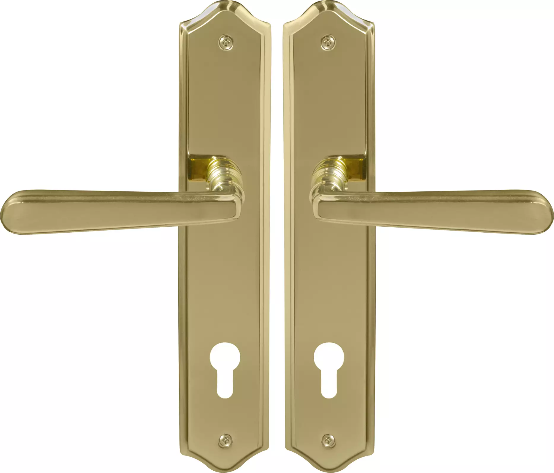 Villa Traditional Longplate E85 Keyhole - UB