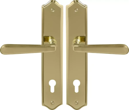 Villa Traditional Longplate E85 Keyhole - UB