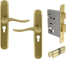 Haven Longplate Oval Entrance Set - E48 - UB