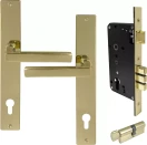 Federal LP Square Entrance Set - E85 - PB