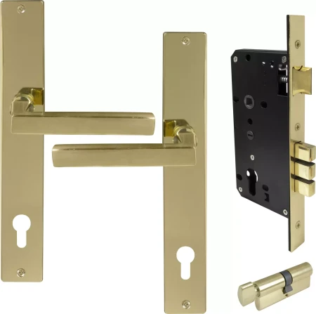 Federal LP Square Entrance Set - E85 - PB