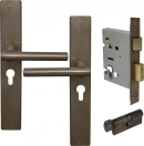 Charleston LP Square Entrance Set - E48 - AB
