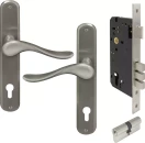 Haven Oval Longplate Entrance Set E85 - Key/Key - BN