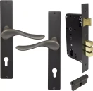 Haven Square Longplate Entrance Set E85 - Key/Key - DRB