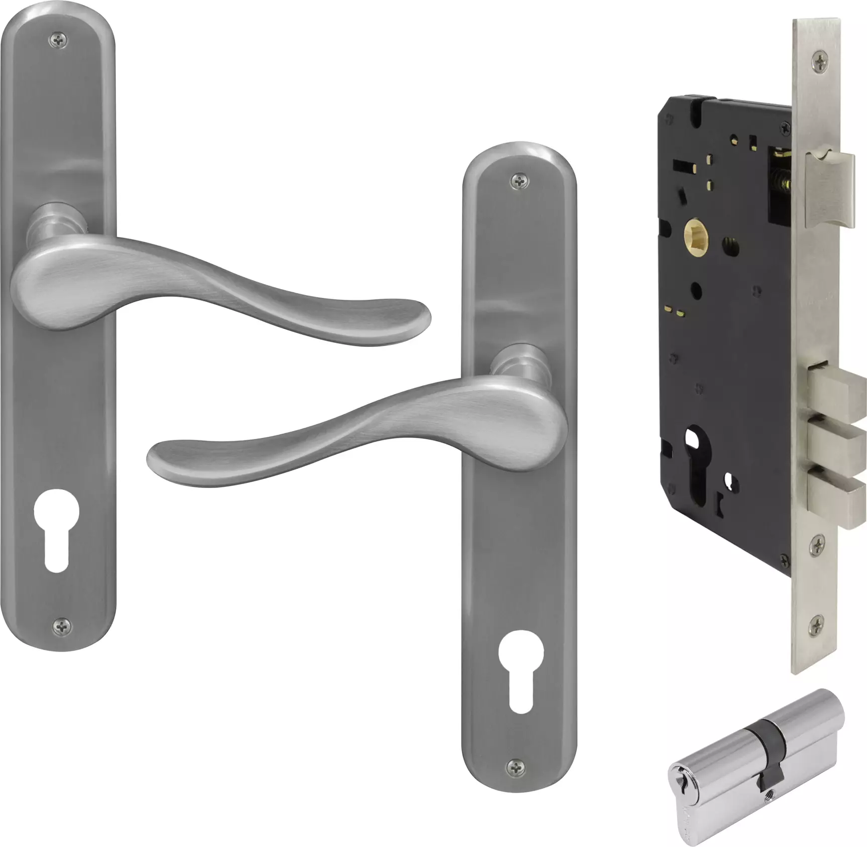 Haven Oval Longplate Entrance Set E85 - Key/Key - PC