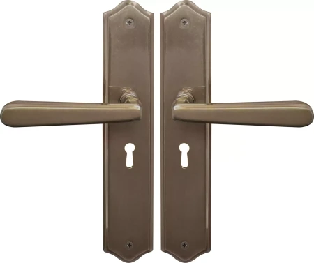 Villa Traditional Longplate Std Keyhole - AB