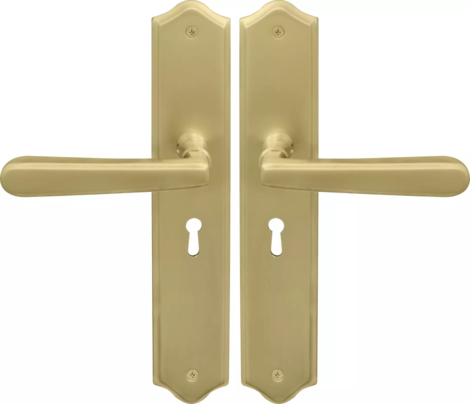 Villa Traditional Longplate Std Keyhole - MSB