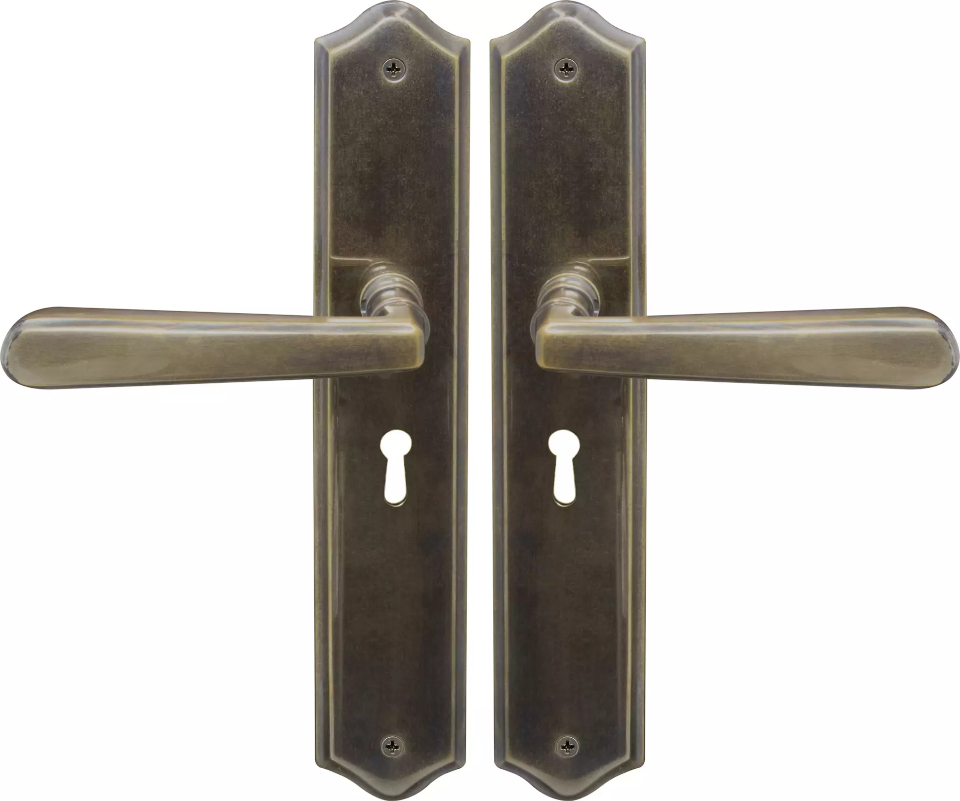 Villa Traditional Longplate Std Keyhole - ORB