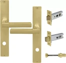 Federal Longplate Square Privacy Set - MSB