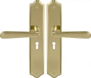 Villa Traditional Longplate Std Keyhole - PB