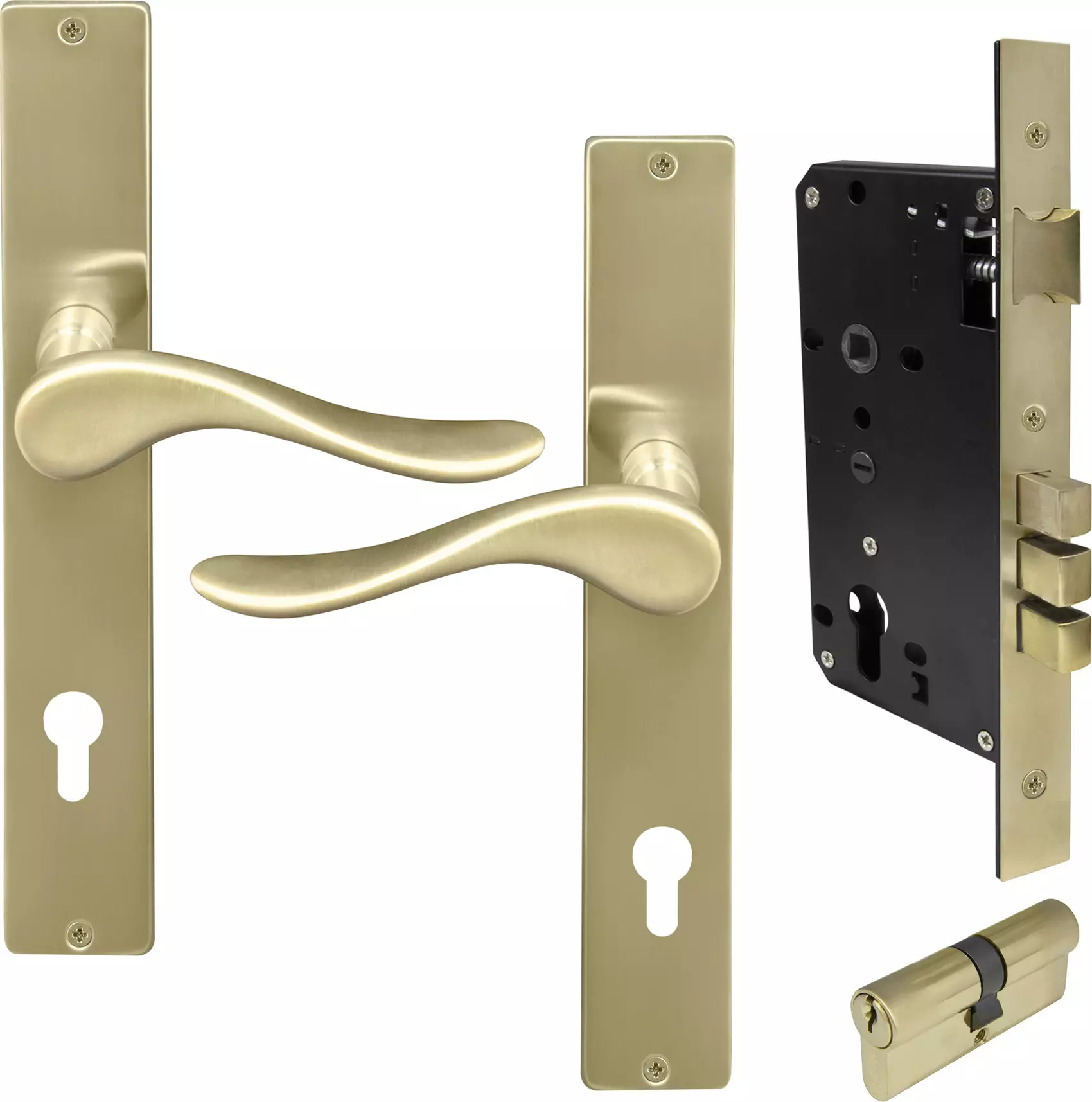 Haven Square Longplate Entrance Set E85 - Key/Key - USB
