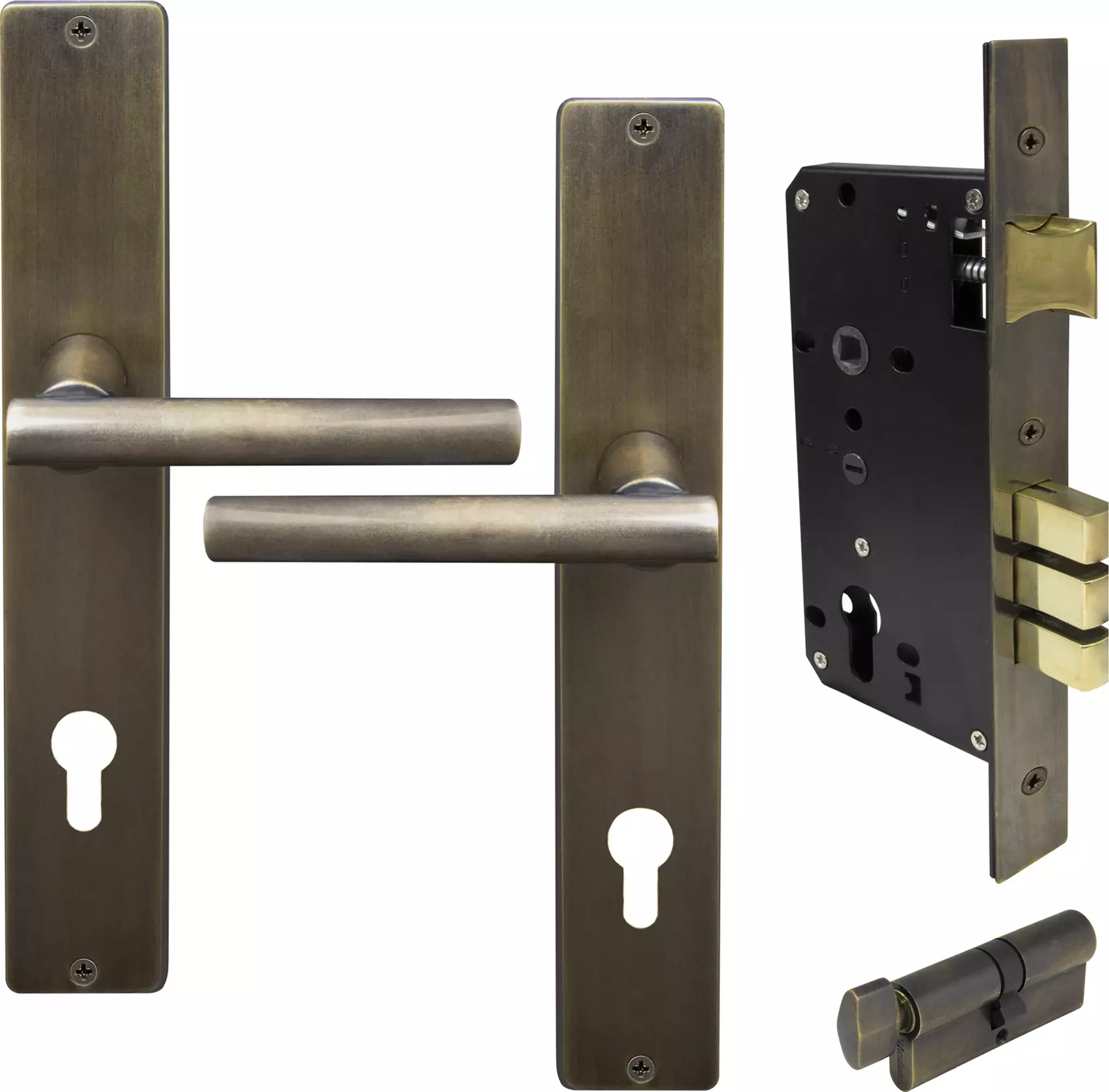 Charleston LP Square Entrance Set - E85 - ORB