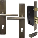 Charleston LP Square Entrance Set - E85 - ORB