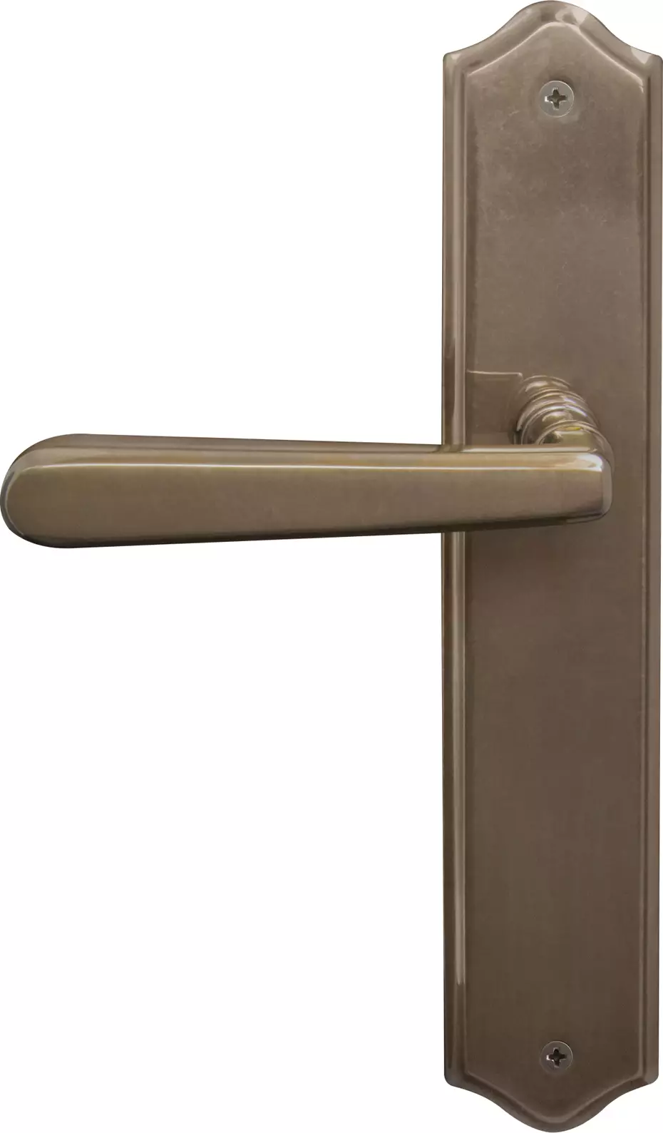 Villa LP Traditional Dummy Lever - RH - AB