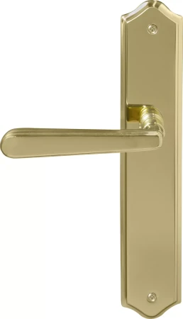 Villa LP Traditional Dummy Lever - RH - PB