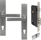 Federal Square Longplate Entrance Set E85 - Key/Key - PC