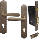 Villa Traditional Longplate Entrance Set E85 - Key/Key - AB