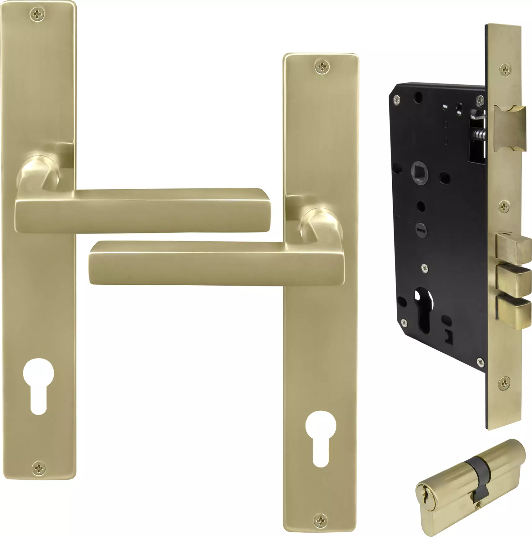 Federal Square Longplate Entrance Set E85 - Key/Key - USB