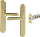 Villa Longplate Oval Passage Set - Magn. Latch - PB