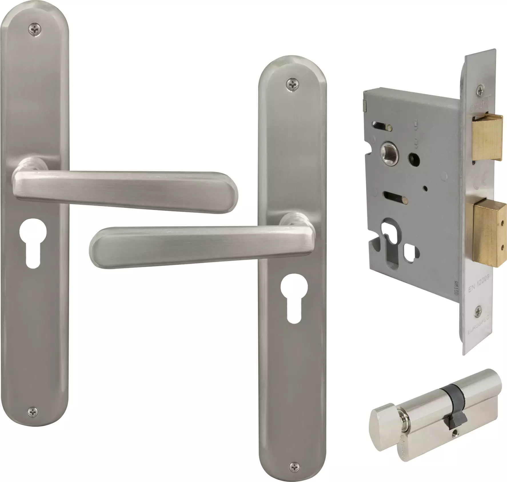 Villa Longplate Oval Entrance Set - E48 - BN