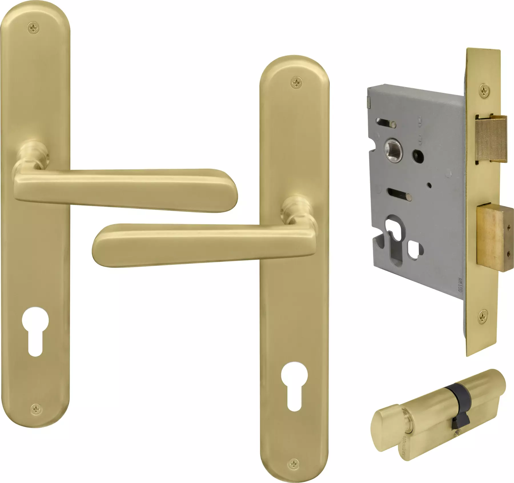 Villa Longplate Oval Entrance Set - E48 - MSB