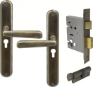 Villa Longplate Oval Entrance Set - E48 - ORB