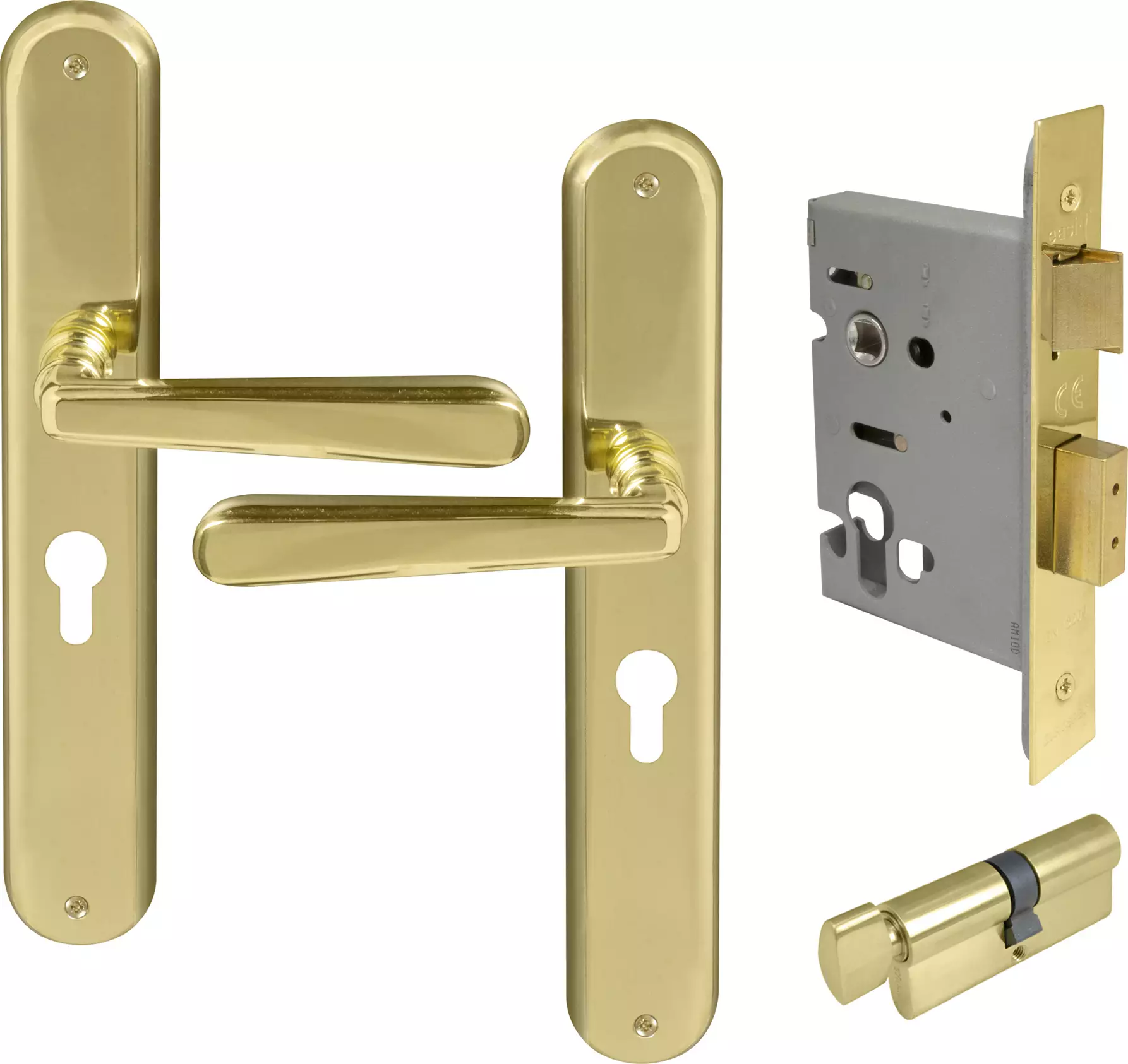 Villa Longplate Oval Entrance Set - E48 - UB