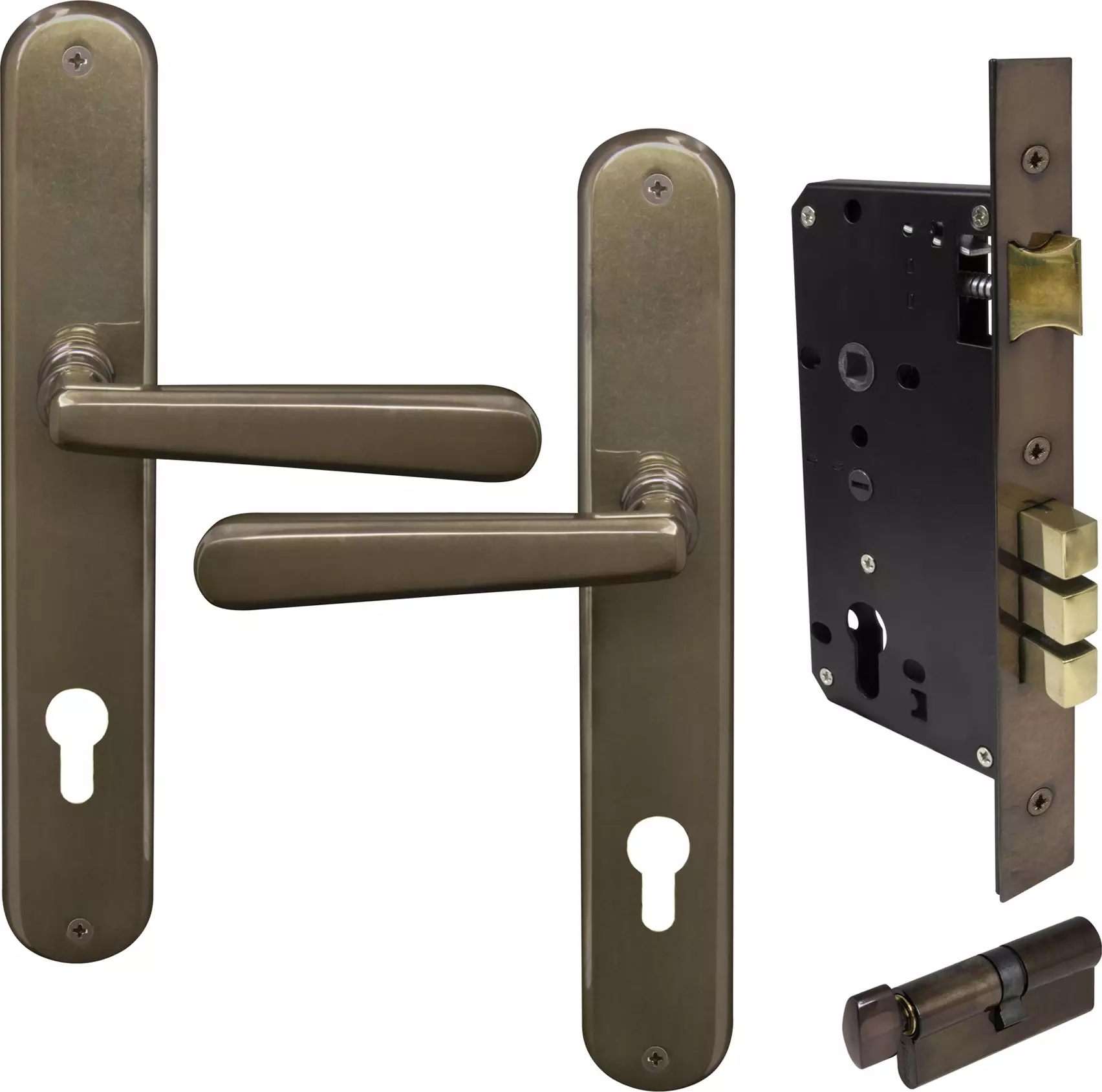 Villa Longplate Oval Entrance Set - E85 - AB