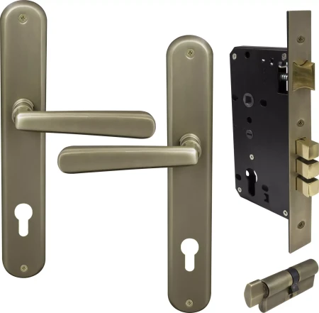 Villa Longplate Oval Entrance Set - E85 - RB
