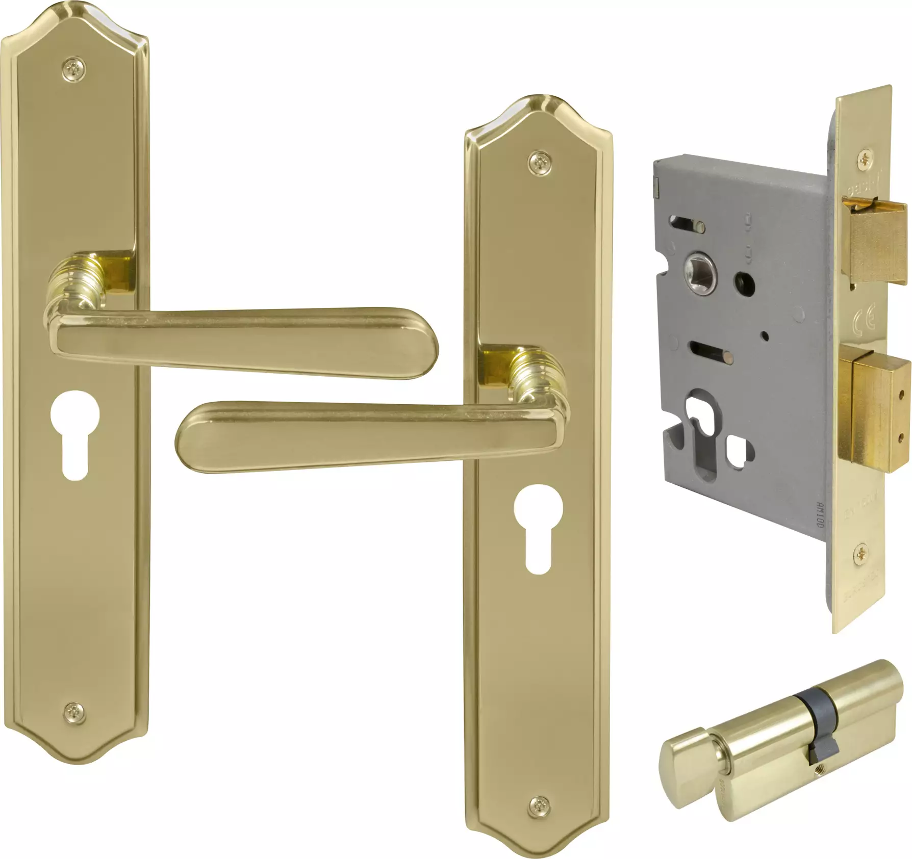 Villa LP Traditional Entrance Set - E48 - PB